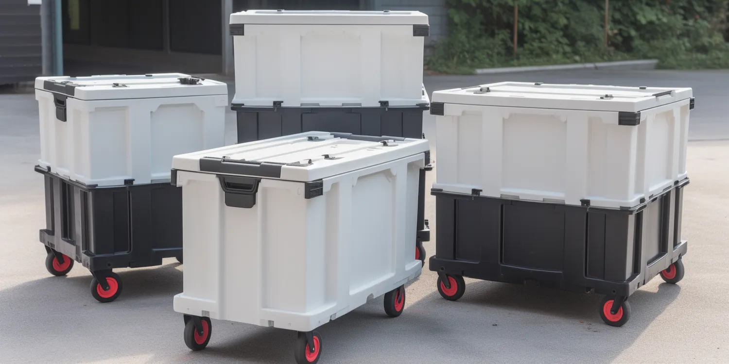 Wielka skrzynia transportowa