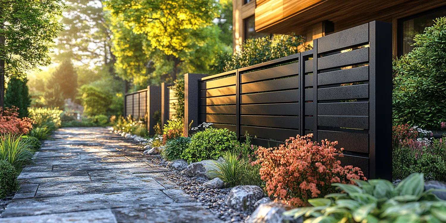 Jak optycznie poszerzyć długi wąski ogród?