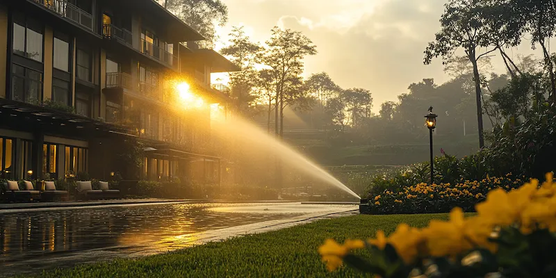 Nawadnianie ogrodu jakie ciśnienie wody?