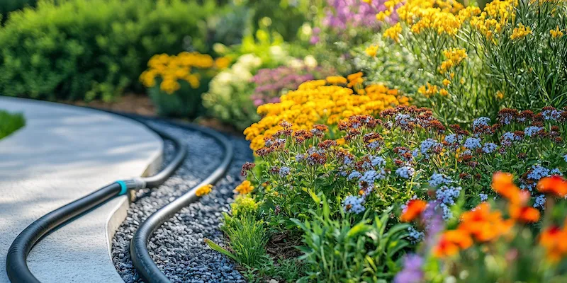 Nawadnianie ogrodu jakie rury?