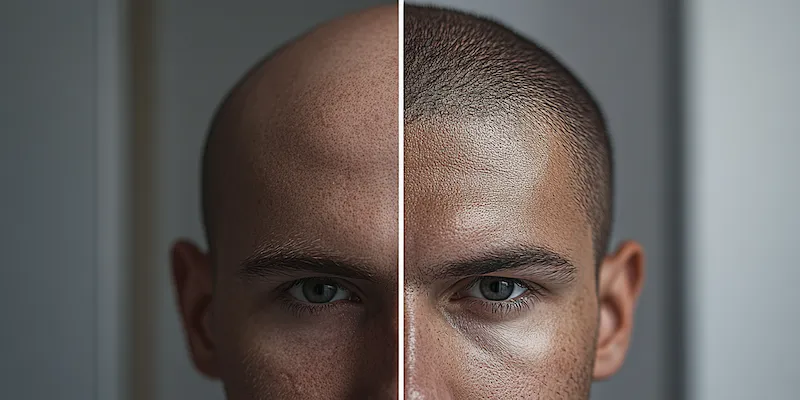 Łysienie plackowate na brodzie jak leczyć?