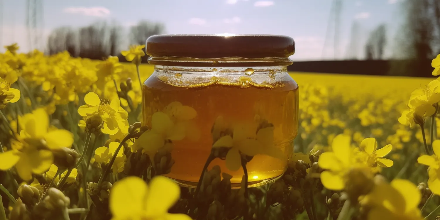 Ile waży miód rzepakowy?