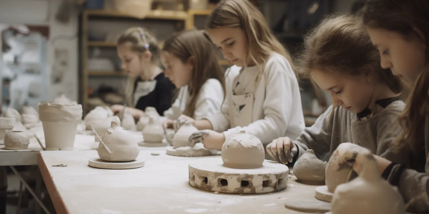 Uczestnictwo w kursie ceramiki i garncarstwa