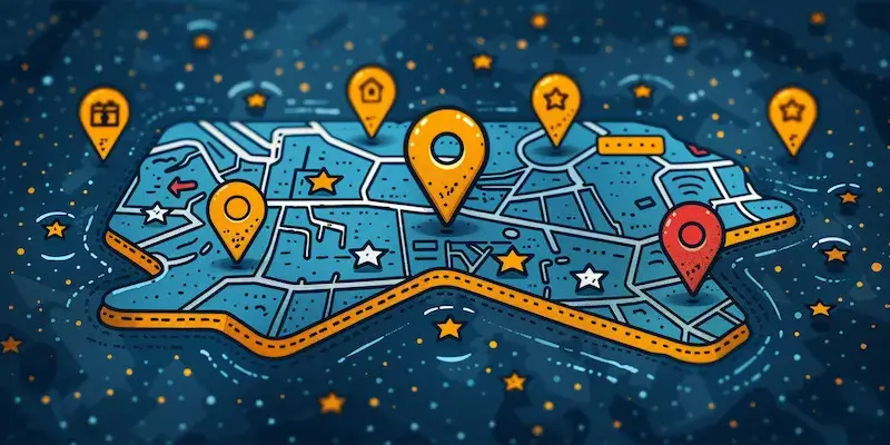 Google Maps jak dodać pinezkę?