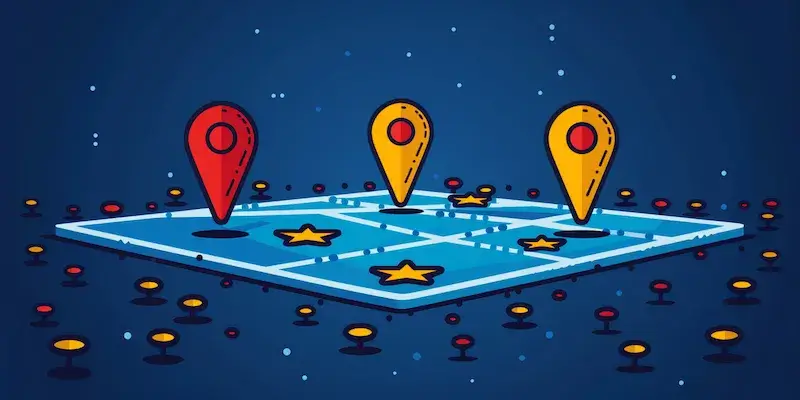 Jak dodać kilka pinezkę na Google Maps?