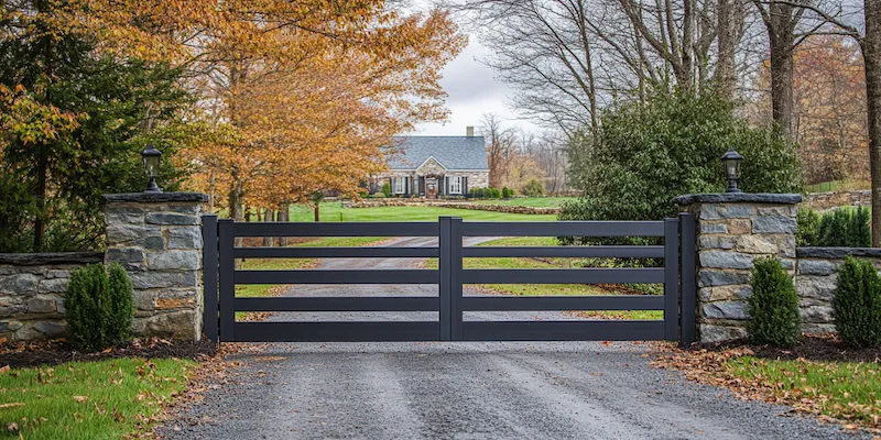 nowoczesne ogrodzenia z Polski