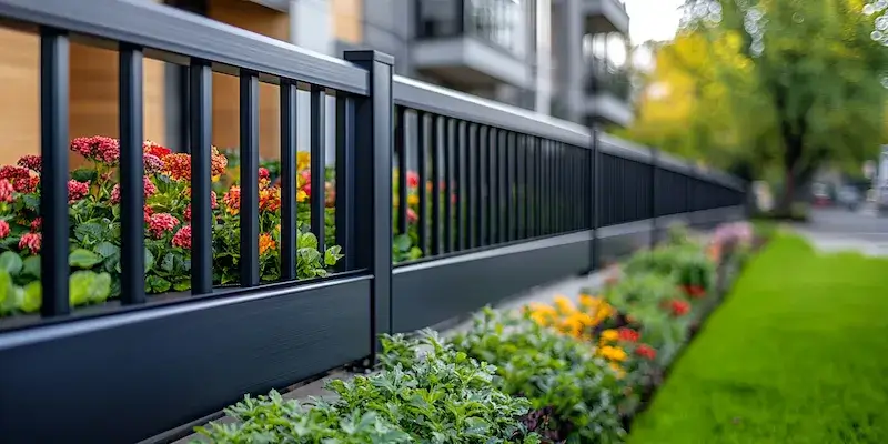 Alu Zäune aus Polen