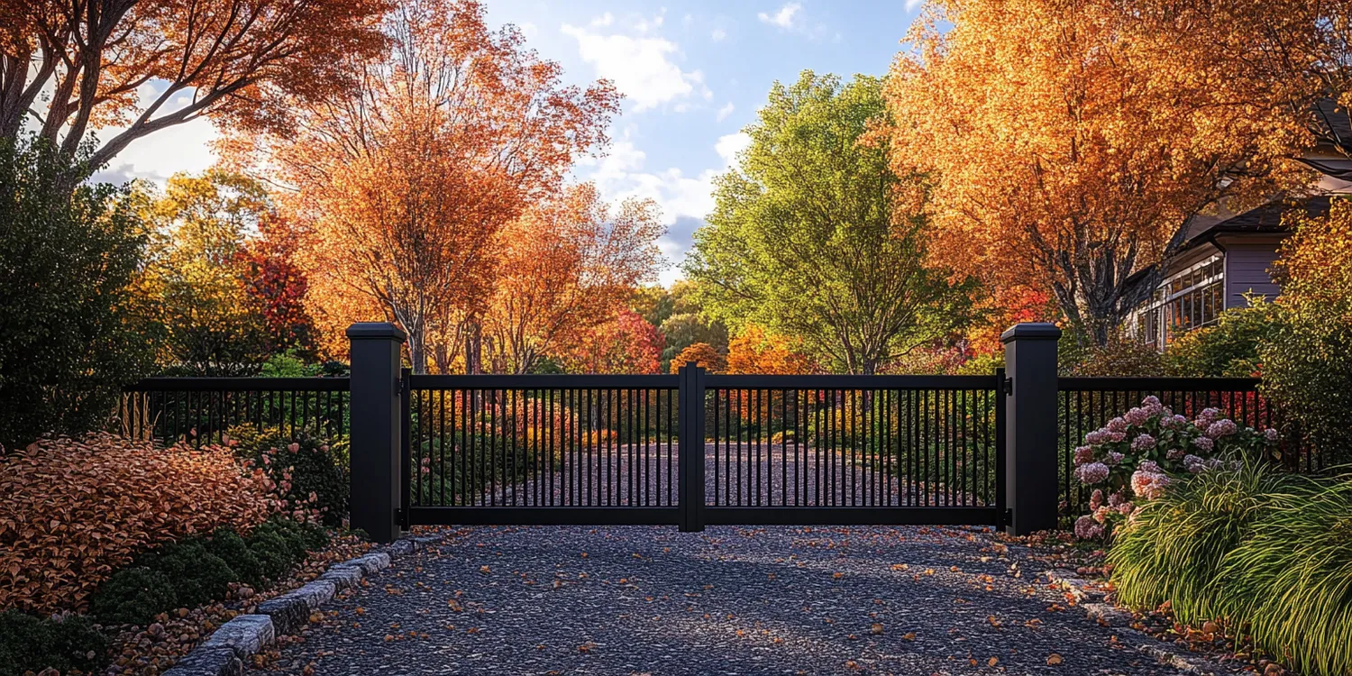 Aluminium Zaun Polen