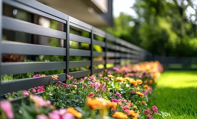 Design-Zäune aus Polen