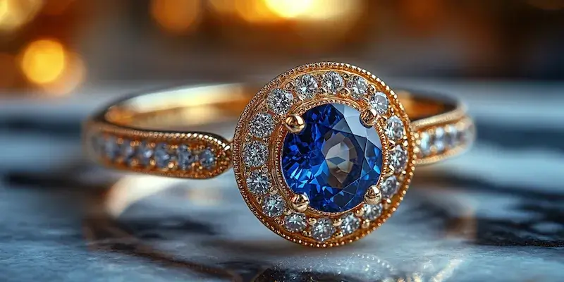 Pierścionek zaręczynowy na której ręce