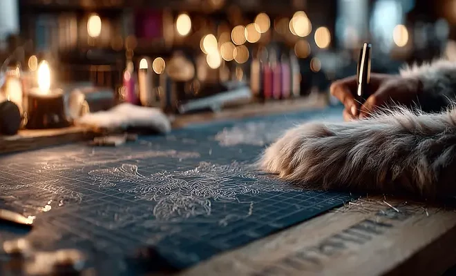 Futerko do cosplay na rolce