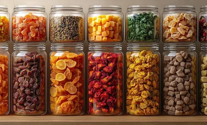 Gdzie trzymać suszone owoce?