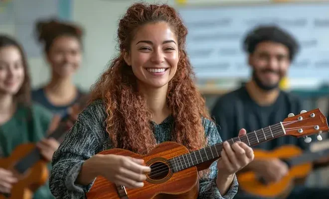 Jak nastroić ukulele tenorowe?