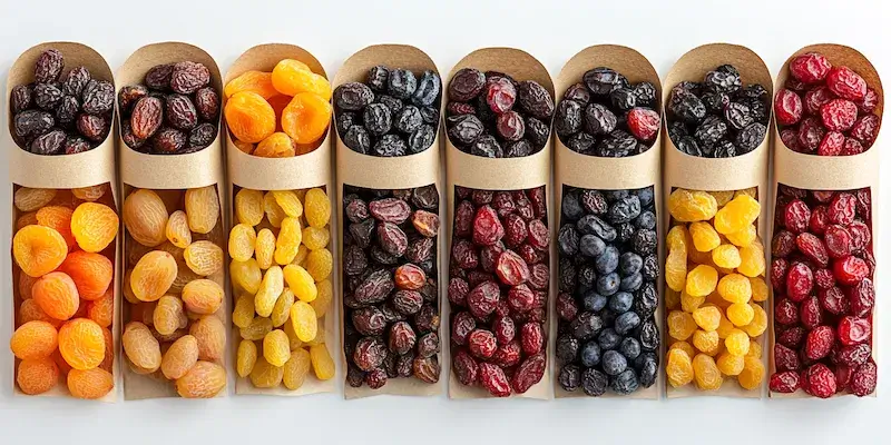 W czym przechowywać suszone owoce