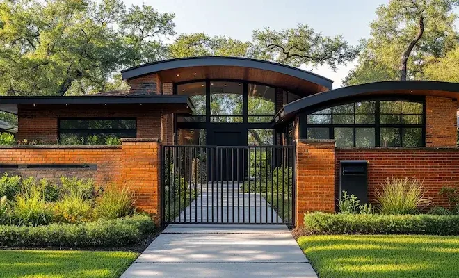 Aluminium Sichtschutzzaun aus Polen