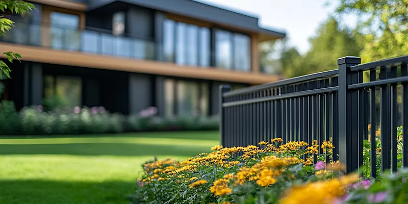 Aluminium Sichtschutzzaun aus Polen