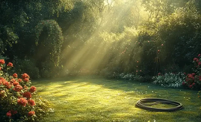 Bęben jak zrobić wieszak na wąż ogrodowy?