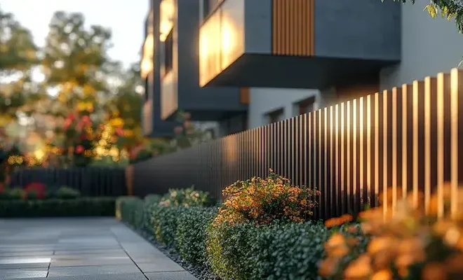 Gartenzaun aus Polen