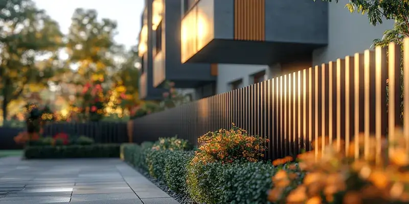 Gartenzaun aus Polen