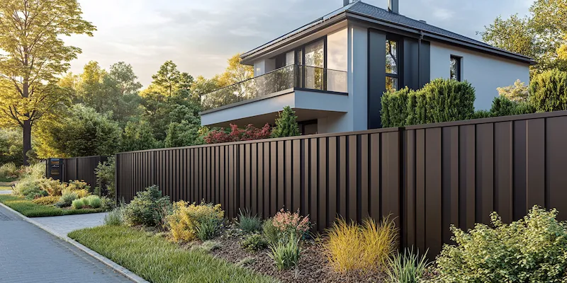 Gartenzaun Metall Polen