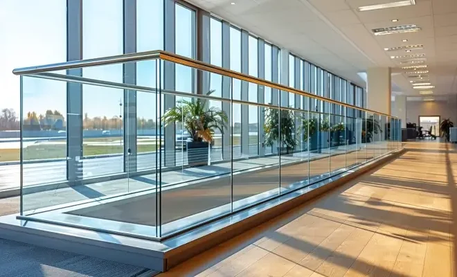 Jak myć szklane balustrady szklane?