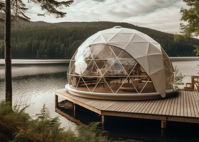 Namiot glampingowy całoroczny