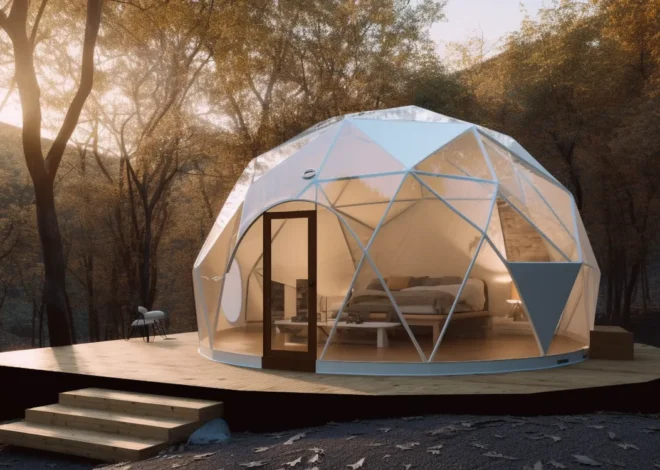 Namiot sferyczny całoroczny