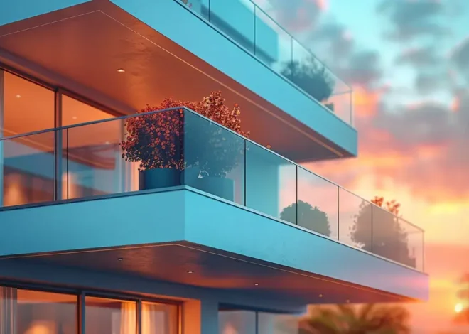 Szklane balustrady balkonowe jak czyścić?